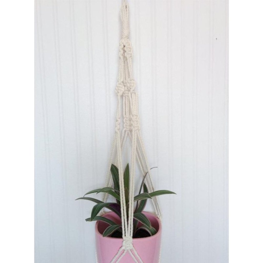 Macrame Plant Hanger 42"